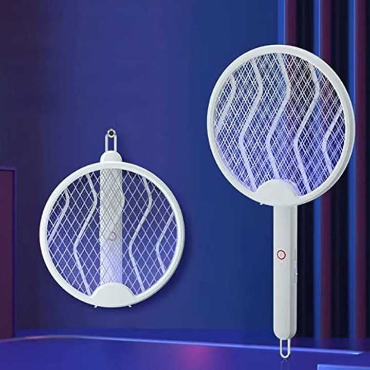 Foldable Stand Mosquito Bat With UV Light