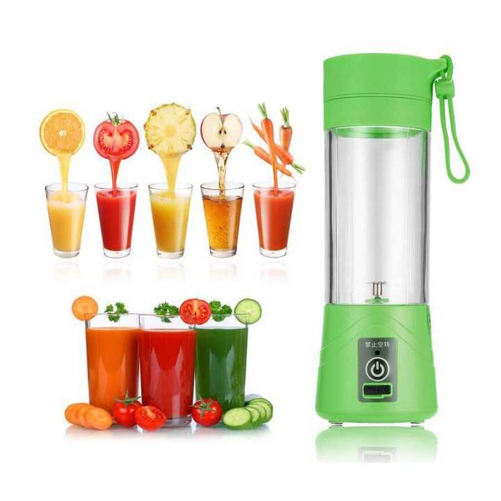 6 Blades Portable and Rechargeable Juice Blender/Juicer
