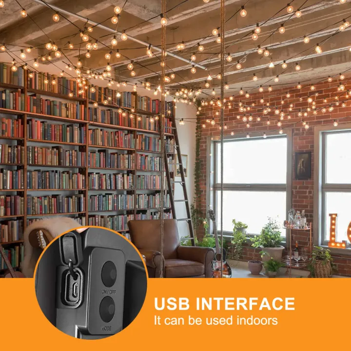 FORIDE%20G40%20Solar%20Powered%20Led%20Lights%2018Ft%20Outdoor%20Patio%20Globe%20String%20Lights%20Bistro%20Yard%20Decoration%201.5W%2010%20Bulbs%20-%20Image%208