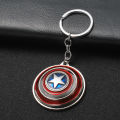 Marvel Comics Super Hero Captain America Avengers Keyrings Keychains Holder Purse Bag Buckle Accessories Gift Key Chains. 