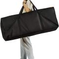 40 Inch Zipper Duffel BagTravel Sports Equipment Bag Water Resistant Oversize Inchi Bag Black. 