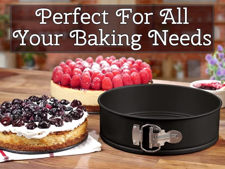 Springform%20Pan%2022cm%20BAKE%20IT%20Nonstick%20-%20Cake%20Pan%20With%20Removable%20Bottom%20Spring%20Form%20For%20Baking%20Cake%20Pan%20(Black)%20-%20Image%208