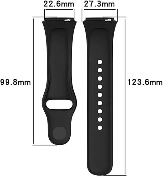 Replacement%20Soft%20Silicone%20Classic%20Strap%20for%20Redmi%20Watch%203%20Active%20Smart%20Watch%20-%20Image%204
