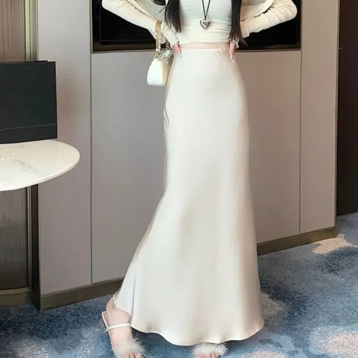 Basic%20Summer%20Satin%20Silk%20Long%20Skirt%20High%20Waist%20Half%20Body%20Dress%20High%20Waisted%20Skirts%20Slim%20Fit%20A%20Line%20Midi%20Skirt%20Girl%20-%20Image%207