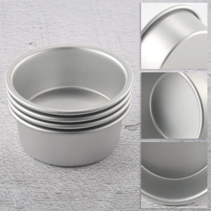 NAMUNY%204%20Inch%20Small%20Cake%20Pan%20Set%20of%204,%20Baking%20Round%20Cake%20Pans%20Tins%20Bakeware%20for%20Mini%20Cake%20Pizza,%20Quiche,%20&%20Healthy%20-%20Image%204