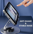 Best 360 Rotatable Metal Aluminium Phone Stand Base and Cell Phone Holder. 