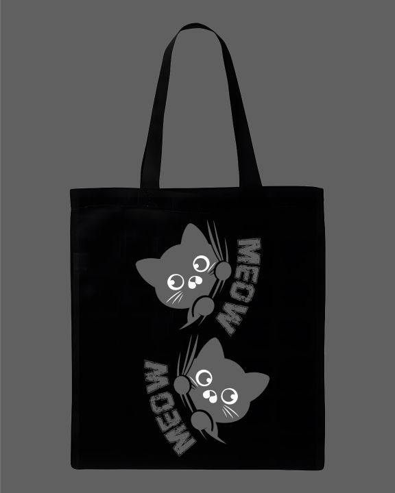 Cute%20Meow%20Cat%20Printed%20Tote%20Bag%20%E2%80%93%20Cat%20Design%20%7C%20Black,%20White%20-%20Image%203