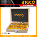 Ingco 12pcs Router Bits Set (12mm). 