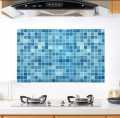 3D Waterproof Anti Oil Stain Sticker Kitchen Tile Decal 90 x 60 cm. 