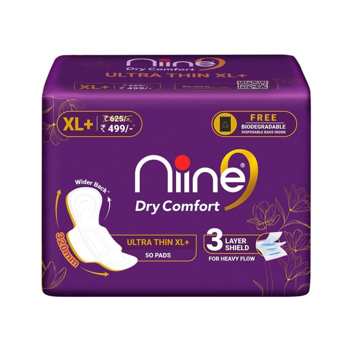 Niine%20Dry%20Comfort%20Ultra%20Thin%20XL+%2050%20Pcs%20-%20Image%202