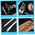 2PCS Egg Beater Hand Crank Stainless Steel Rotary Hand Whip WhiskHand Crank Egg Beater Mixer Manual Hand Mixer. 