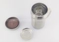 Stainless Steel Flask  Mug With Tea Strainer- 350 Ml - Best For Green Tea Preparation And For Keeping Hot Tea/Coffee / Milk For More Time. 