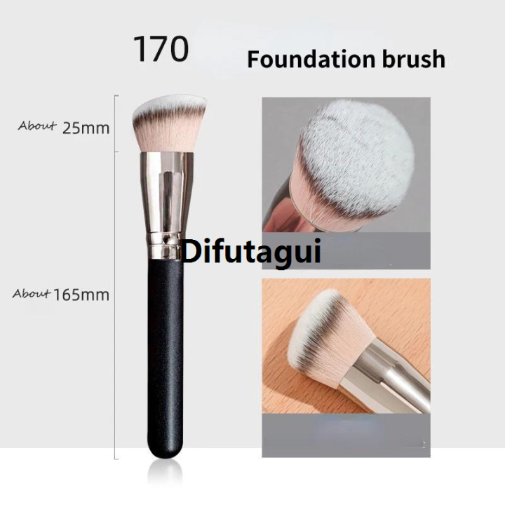 Difutagui%201%20Pc%20Professional%20Makeup%20Brushes%20Set%20High-End%20Foundation%20Concealer%20High%20Quality%20Contour%20Blending%20Beauty%20Cosmetic%20Brush%20Frosted%20Wooden%20Handle%20-%20Image%204