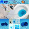6pcs 50g Blister Blue Bubble Toilet /Washing Crock Cleaning gel, Solid Blue Bubble Bowl Cleaner. 