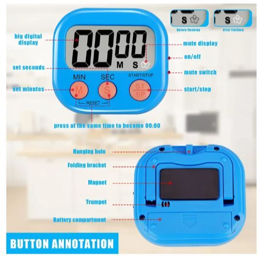 Digital Electronic Kitchen Timer