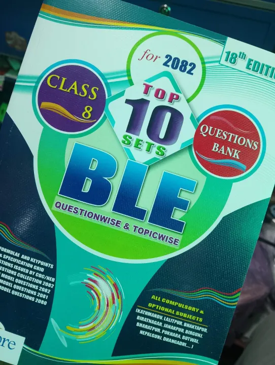 Readmore Ble Set Old question Collection for 2083 for Class 8 Old is ...