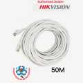 Hikvision CAT6 CCA UTP Network 0.565mm Cable 50M With RJ45 Fitted. 