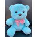 Blue Teddy Bear | Plush Doll | Stuff Toy | Kids | Small Size. 