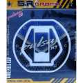 Bajaj Pulsar NS Bike Tank Pad / Tank Cap Sticker/Fuel Cap Pad Protector Sticker, Self-Adhesive. 