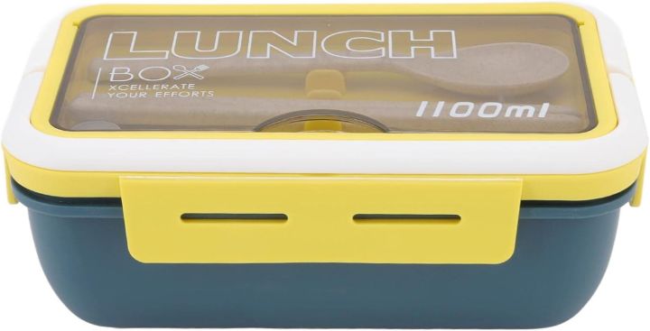 Microwave%20Safe%201100ml%20Double%20Layer%20Leak%20Proof%20Lunch%20Box%20With%20Spoon%20And%20Chopstick%20-%20Image%207