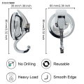 DISICHEN Portable Hooks Up Hooks Suction Cup Hooks for Shower Heavy Duty Vacuum Suction Shower Hooks Window Glass Kitchen Bathroom Hooks Reusable. 