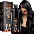 Dexe Shampoo Argan Speedy Hair Color  ( Natural Black) -  420ml. 