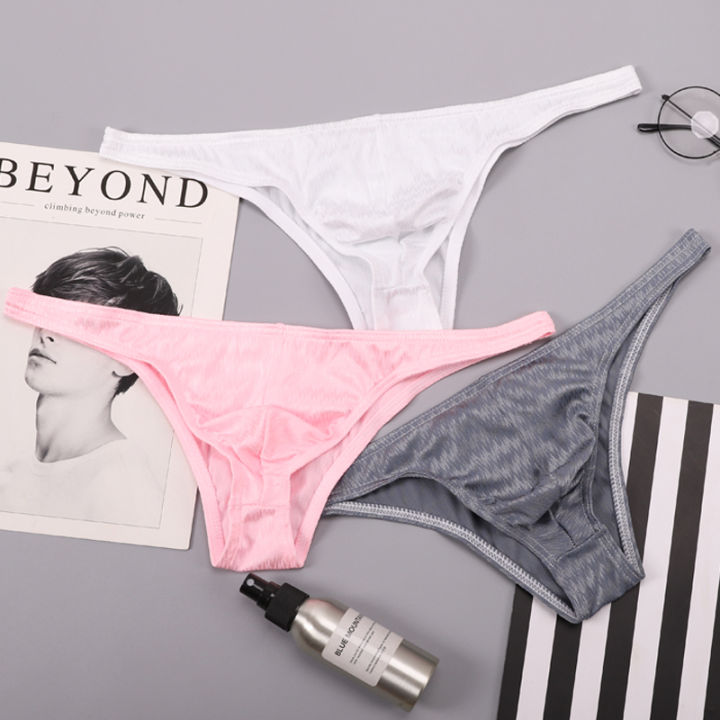 Monologuee%20Men's%20Elastic%20Briefs%20Silkly%20Breathable%20Seamless%20Underwear%20Men%20U%20Convex%20Pouch%20Underpants%20Bikini%20Panties%20-%20Image%205