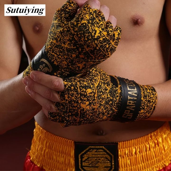 Sutuiying%201%20Pair%20Professional%20Boxing%20Handguard%20Bandage%20Woolen%20High%20Elastic%20Sanda%20Taekwondo%20Hand%20Bandage%20-%20Image%205