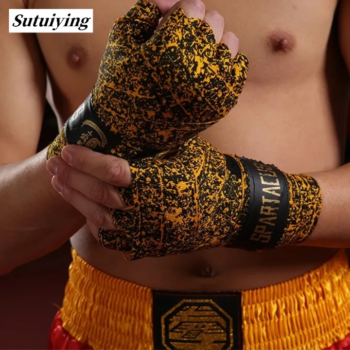 Sutuiying%201%20Pair%20Professional%20Boxing%20Handguard%20Bandage%20Woolen%20High%20Elastic%20Sanda%20Taekwondo%20Hand%20Bandage%20-%20Image%205