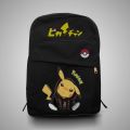 Pikachu BackPack For Anime Pokemon Fans Dual Partition Bag Premium Quality. 