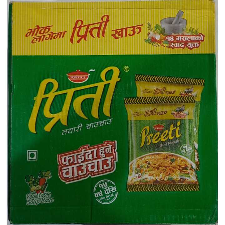 Preeti Instant Noodles 50+5g (45pcs)