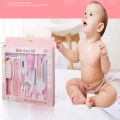 10 Pcs/ Set Baby Health Care Set Portable Newborn Baby Tool Kits Kids Grooming Kit Safety Cutter Nail Care Set For Baby Children. 
