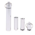 Aluminum Pill Box Case Bottle For Traveling Camping Container Keychain Maoxiu. 