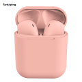 Sutuiying i12 TWS Wireless Bluetooth Headset with Mic In-Ear Stereo Earbuds New style Fone Bluetooth Earphones Sports Gaming Headphones For Xiaomi. 