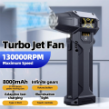 New Turbo Jet Fan 130000RPM Electric Air Duster Blower Infinitely Adjustable Wind Speed 45m/S Cleaning Air Dryer. 