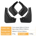 OUMERY 4PCS Car Mudguard Mud Flaps Splash Mud Guard for MG ZS EV PLUS ZST VS ZS11 2020 2021 2022 2023 Car Accessories. 