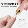 Pen type small stainless steel portable grinder rechargeable nail trim manicure nail grinding set nail polishing pen. 