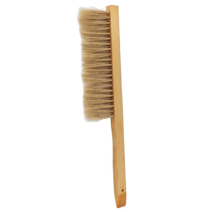 Wooden Handle Soft Bristle Bee Brush Durable Pig Bristles Beekeeping Brush Gentle Beehive Brush Beehive Cleaning
