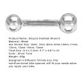 Kqueebee 10 in 1 Bicycle Dumbell Wrench Spanner Multifunction Bike Repair Tool 6mm-15mm. 