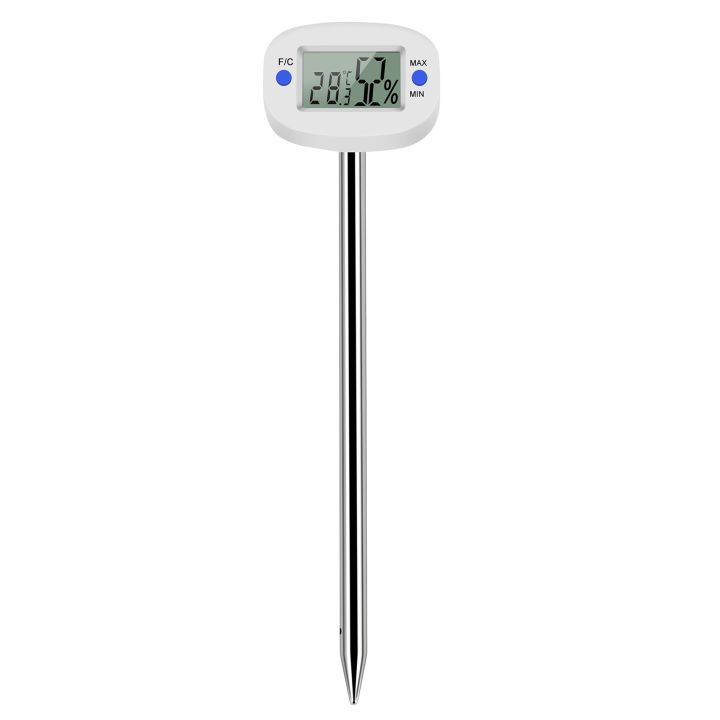 OYPFXMI TA290 Digital Soil Hygrometer Moisture Meter Temperature Humidity Tester with Probe for Gardening Farming