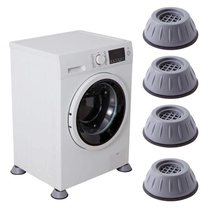 Anti%20Vibration%20Pads%20for%20Washing%20Machine,4pc%20Stackable%20Shock%20Noise%20Cancelling%20Washer%20Dryer%20Isolation%20Pad,%20Anti-Walk%20Washer%20Support%20Feet%20Stabilizer%20Mat%20-%20Image%202