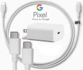 Google 30W USB-C Fast Charging Power Adapter for Google Pixel, Compatible with Pixel 7, 6 Pro, 7A, 6A, and Other USB-C Devices. 