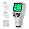 0-2000UM Thickness Gauge High Precise LCD Digital Automobile Film Thickness Meter Car Paint Coating Thickness Tester Three Probe Modes Three Units Switching with Zeroing Calibration Function. 