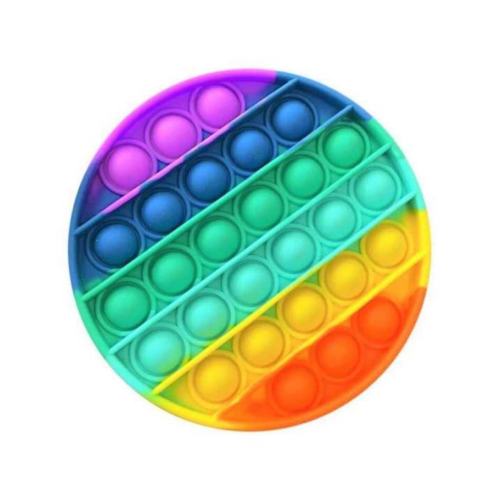 Pupit-Juego De Mesa De Silicona Antiestrs Para Nios Y Adultos Juguete Sensorial Con Burbujas De Empuje Para Autismo Necesit