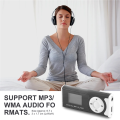 USB clip player MP3 player LCD screen 16GB mini SD TF card. 