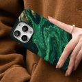 HOT sax Plu 12 11 Emerald Pool－Elegant Phone Case for iPhone 16 15 14 13 Pro M. 