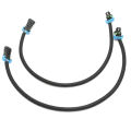Pair 24 inch Oxygen O2 Sensor Extension Wire Harness for. 