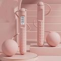 Fitness Equipment Anti-Skid Counting Jump Rope Ball 3M Length Adjustable Jump Rope with Counter Cordless Calorie Counter Fitness Jump Rope Training. 