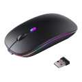 Dual Rechargeable Bluetooth and 2.4G Wireless Mouse 2 in 1 Mouse. 