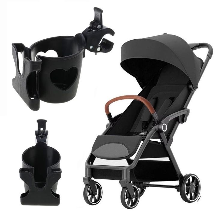 Pram Rack Universal Baby Stroller Water Cup Holder 2-in- Baby Pram Milk Bottle ...